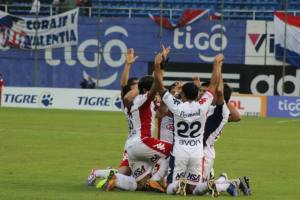 This week the player's have spoken about their spiritual unity, shown in the goal celebrations - Photo: Club Nacional Paraguay